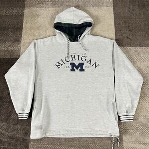 Vintage University Of Michigan Galt Sand Hoodie Mens‎ Size M Gray